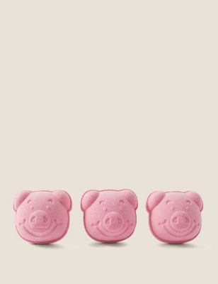 Latest And Hottest 2022 Simple Drawing Percy Pig™ Bath Fizzer Trio ...